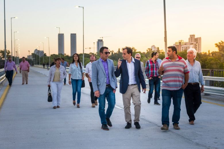 Schiaretti inauguró el puente Obregón Cano