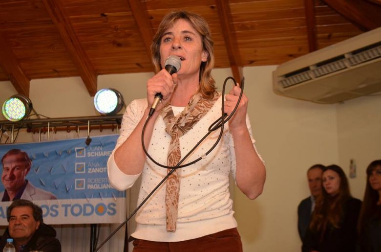 Ana María Zanotto fue electa intendente de Del Campillo