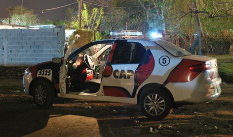 Un motociclista lesionado a causa de un choque