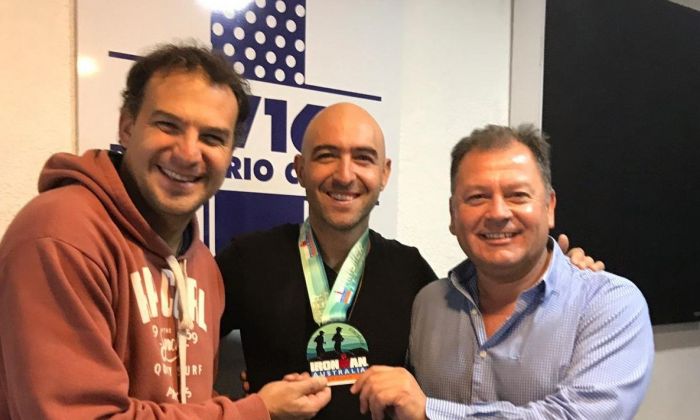 Patricio Nicola, el Ironman que llegó a la meta 