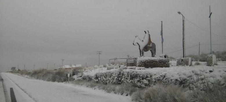 Arrancó la temporada de nevadas y está cerrado el camino de Altas Cumbres