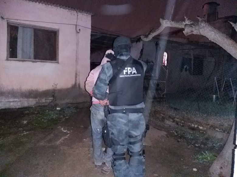 Tercero Arriba: FPA desbarató una organización narco