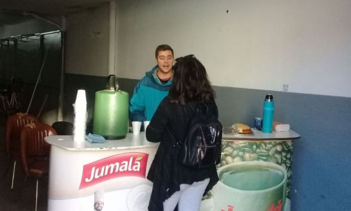 La Radio en Movimiento en Jumalá y el desayuno solidario