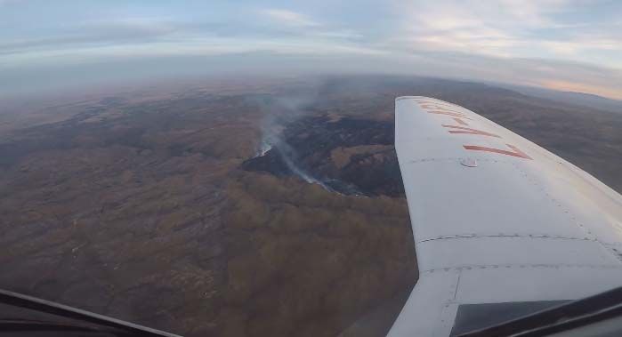 Controlaron el incendio de las sierras 