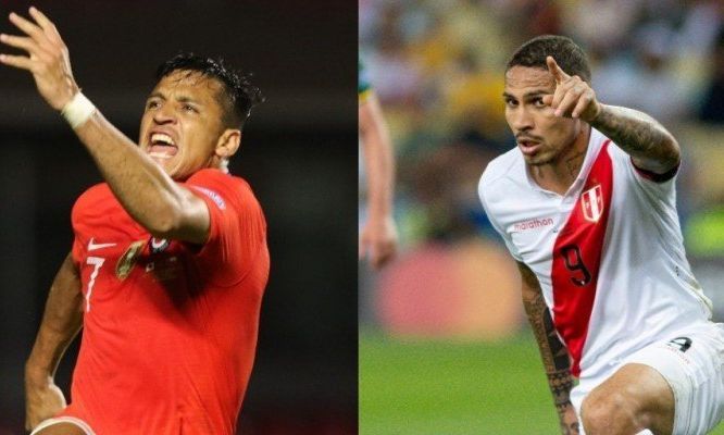 Formaciones de Chile - Perú