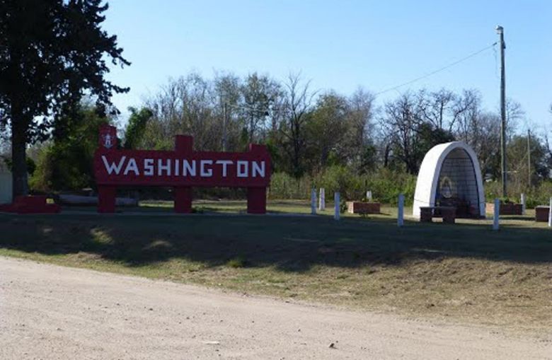 La obra de pavimentación del acceso a la localidad de Washington está totalmente paralizada 