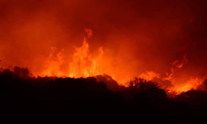 Grave situación por incendios en La Cumbre