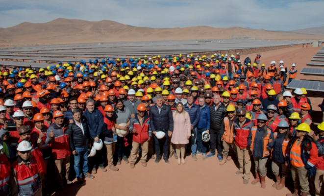 Inauguraron en Jujuy la planta de energía solar más grande de Sudamérica