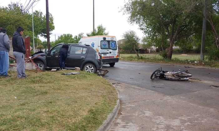 Dos lesionados en dos choques distintos en la ciudad