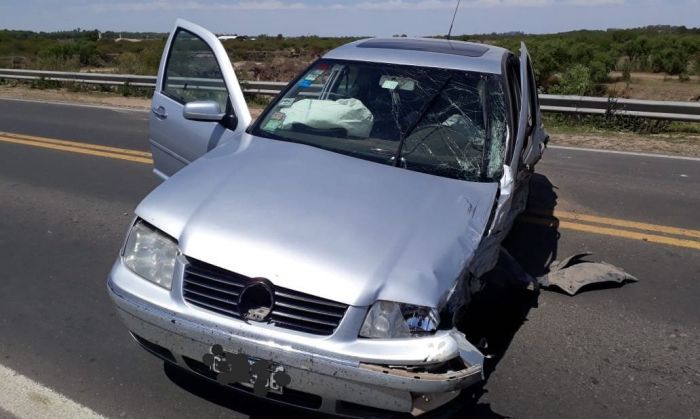 Accidente con lesionados en el Puente Antártida Argentina