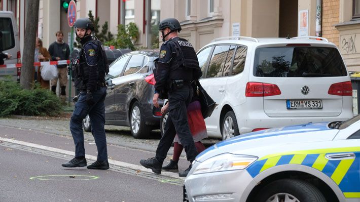 Al menos dos muertos en un tiroteo cerca de una sinagoga en Alemania