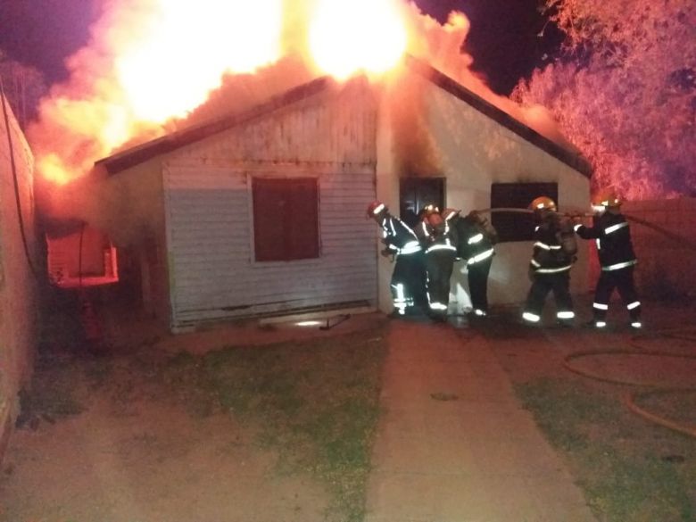 Se incendió el depósito de la Vecinal Casanovas