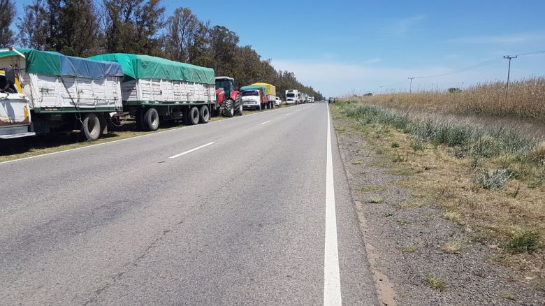 Gran incendio entre Villa Huidobro y Huinca Renancó 