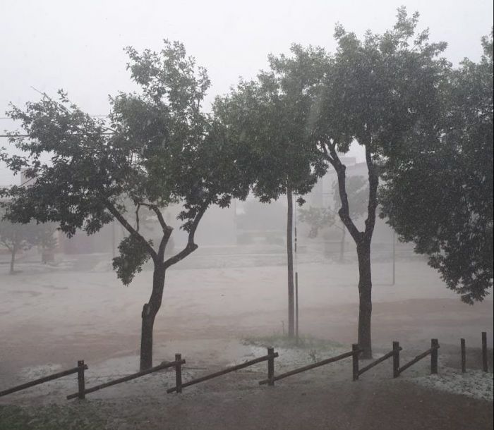 Un grave temporal afectó a Río Cuarto