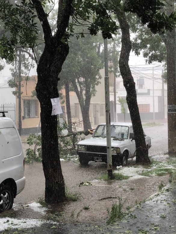 Un grave temporal afectó a Río Cuarto