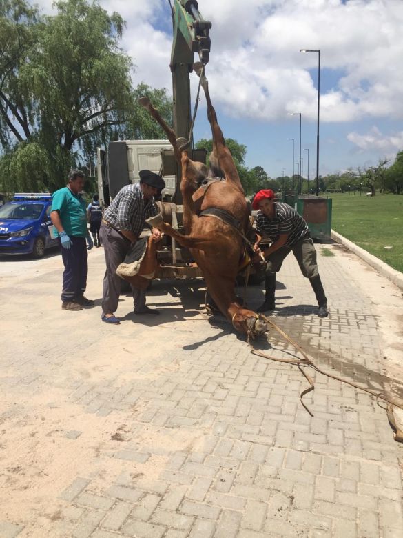 Recibió una fuerte descarga eléctrica y se salvó de milagro