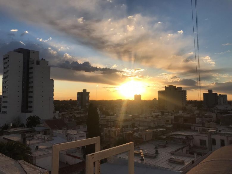 Alerta de tormenta sobre la ciudad 