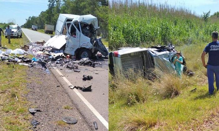 Tragedia en ruta 26: dos personas murieron en un choque frontal 