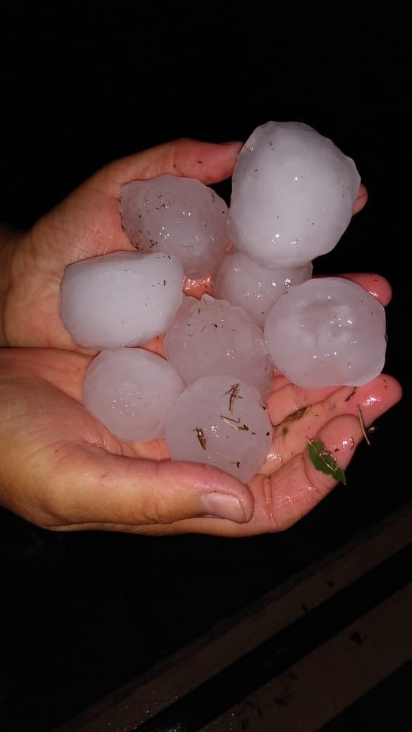 Fuerte tormenta deja destrozada Estación Lecueder