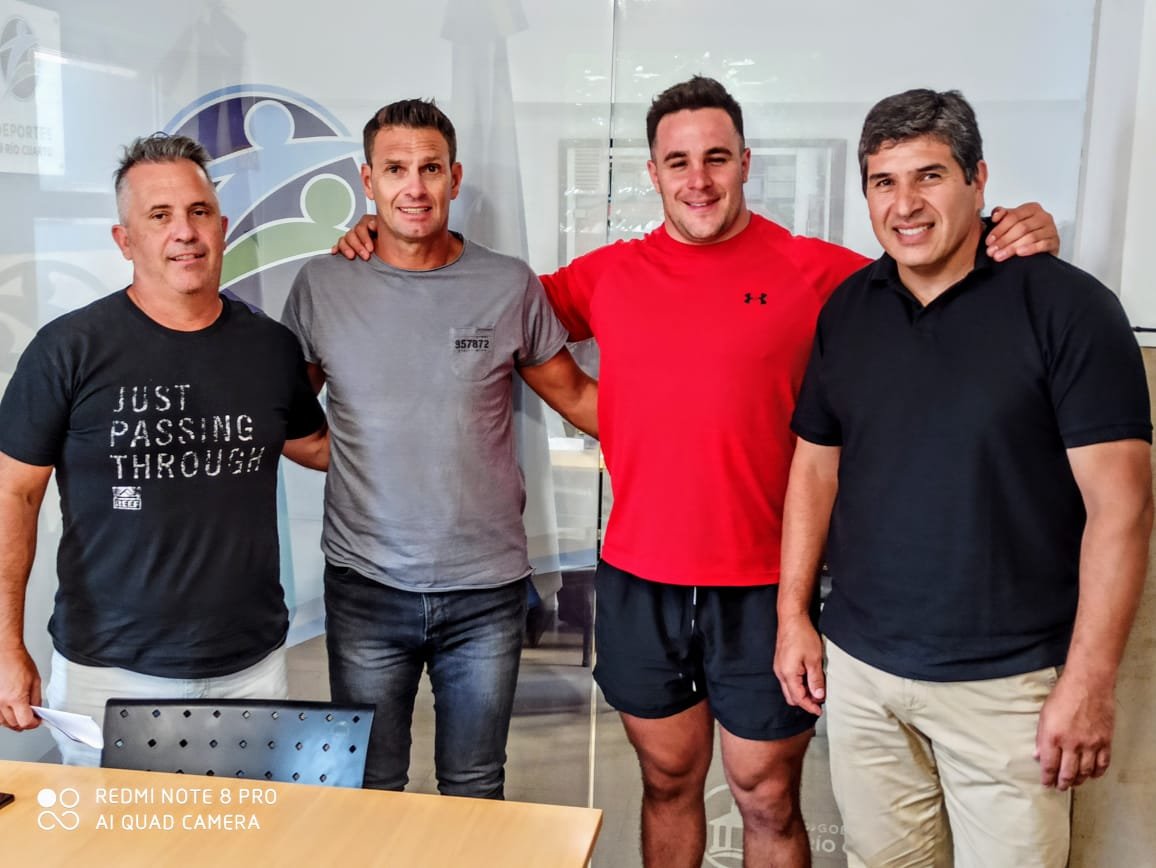 Martín Herrera recibió a Ignacio Carballo a horas del Sudamericano de Bolivia