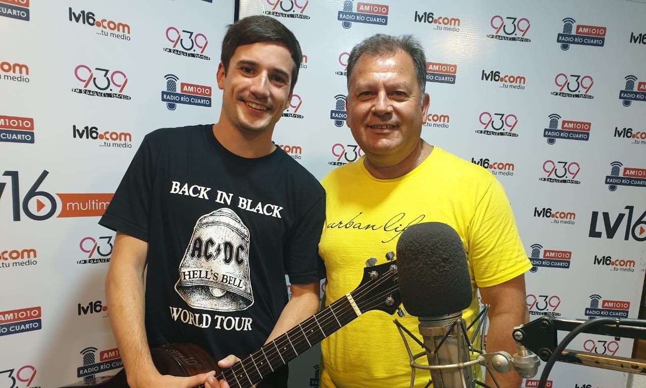 Facundo Martínez rockea en La Mañana del Limón