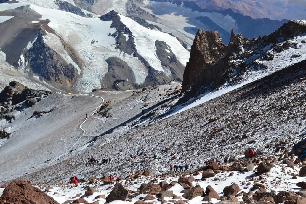 Tragedia en el Aconcagua: una turista rusa, la primera víctima de la temporada