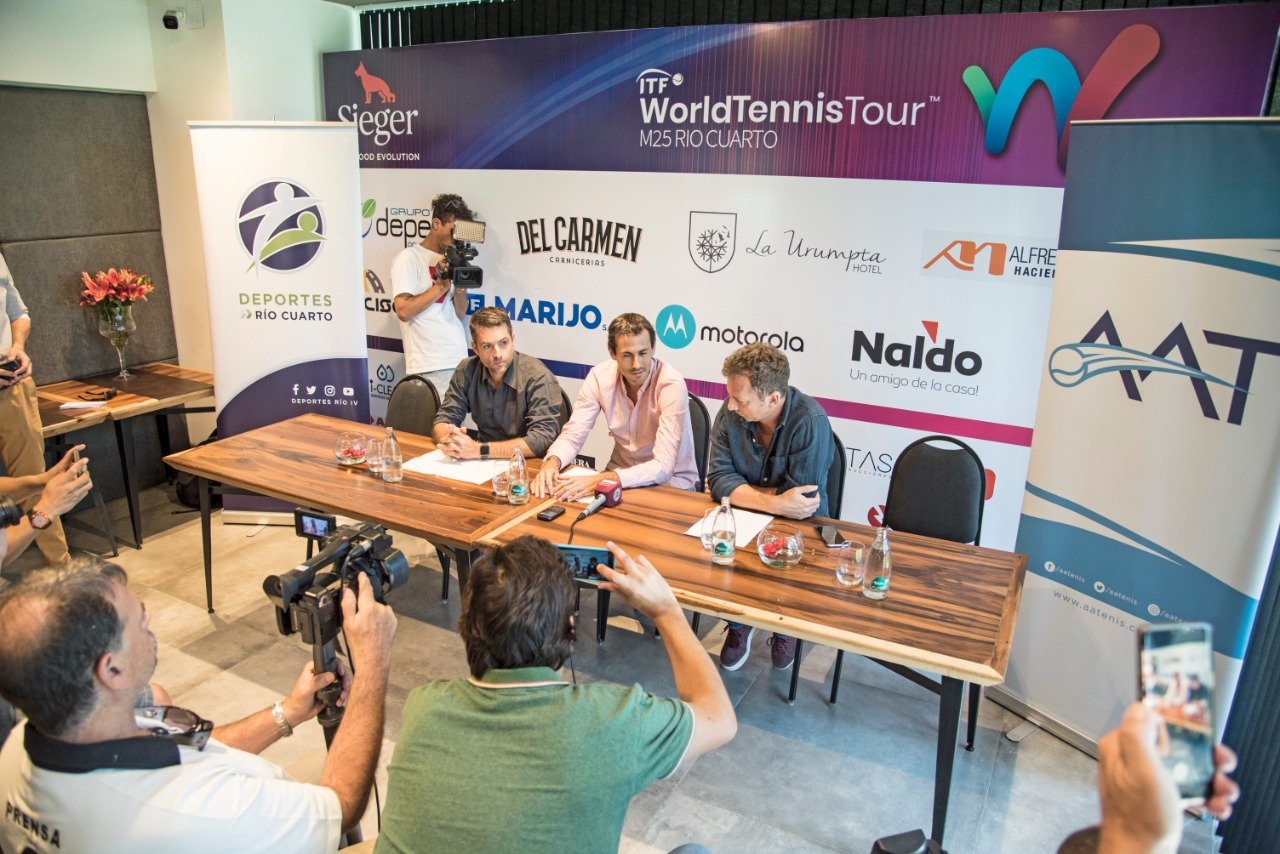 Se presentó el World Tennis Tour M25 de Río Cuarto