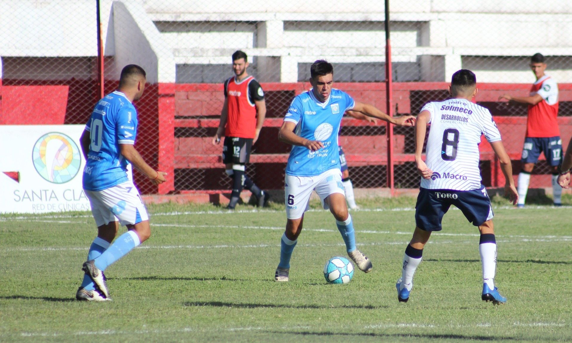 Los protagonistas del empate