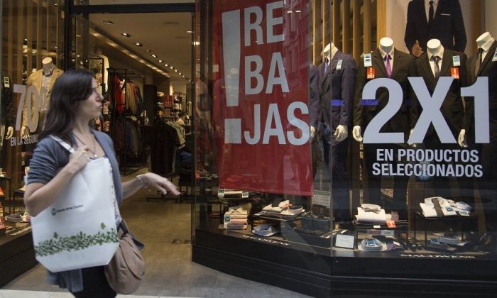 Las ventas en comercios de la ciudad cayeron un 0,9 por ciento en febrero