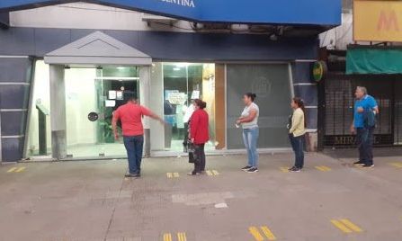 Realizan controles en centros de pago y en bancos