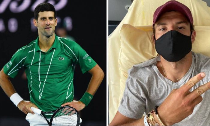 Enojo con  Djokovic tras los positivos en coronavirus de Dimitrov y Coric