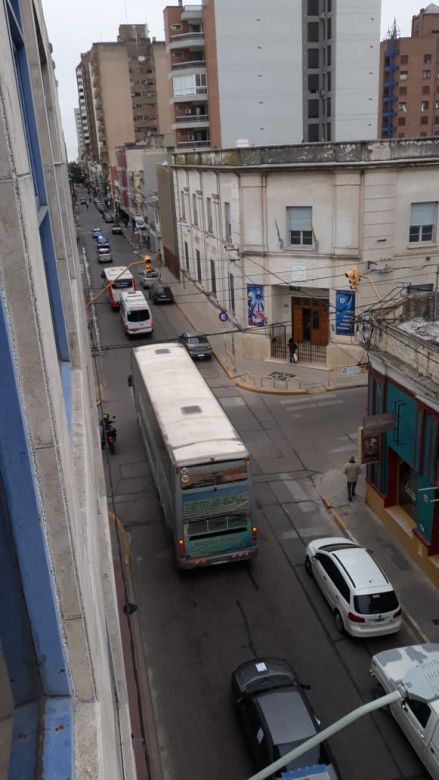 Transportistas protestaron por una Ley de Emergencia Turística