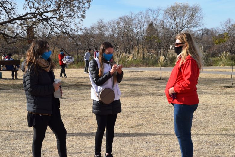 Provincia realiza una campaña de concientización para prevenir el Covid-19 en espacios públicos