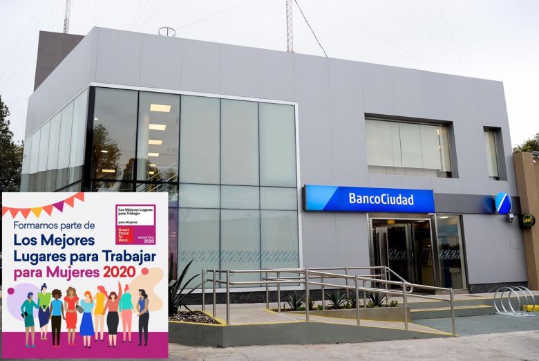 Banco Ciudad entre los mejores lugares que fomentan la equidad de género