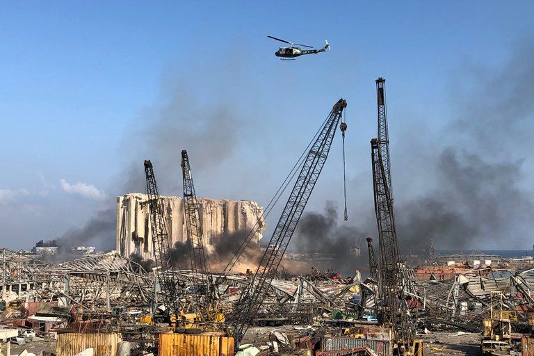 Duelo en Beirut tras las explosiones que causaron más de 100 muertos