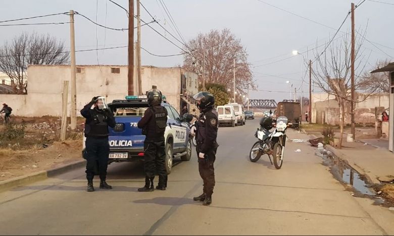 Se quitó el cerco sanitario en Barrio Santa Rosa