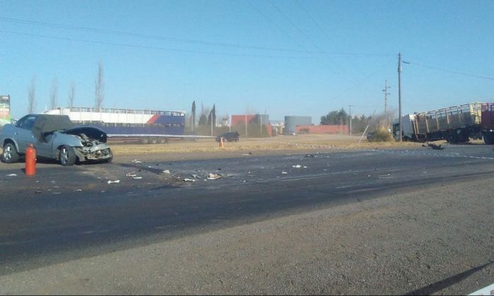 Violento choque en ruta 8: murió un médico tras el impacto