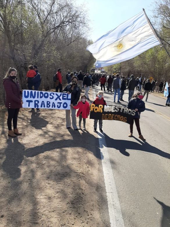 Conflicto en el límite con San Luis: las imágenes del reclamo en Punilla