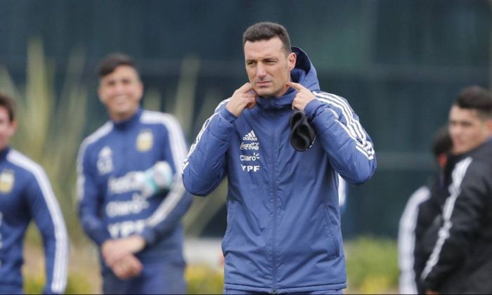 Scaloni definió a sus convocados locales 