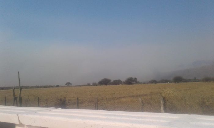 “Es muy penoso ver cuando se queman los campos”