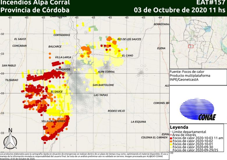 El INTA traza estrategias para recuperar los campos incendiados