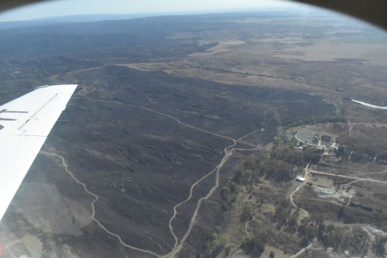 “Las sierras están convertidas en cenizas”