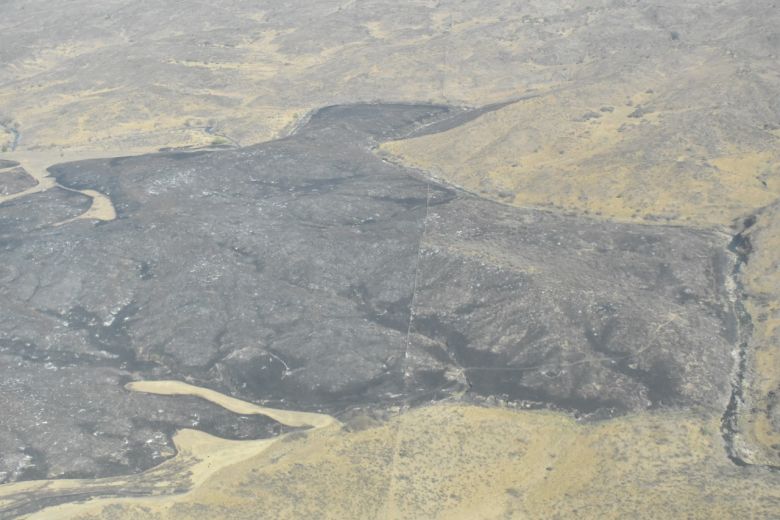 “Las sierras están convertidas en cenizas”