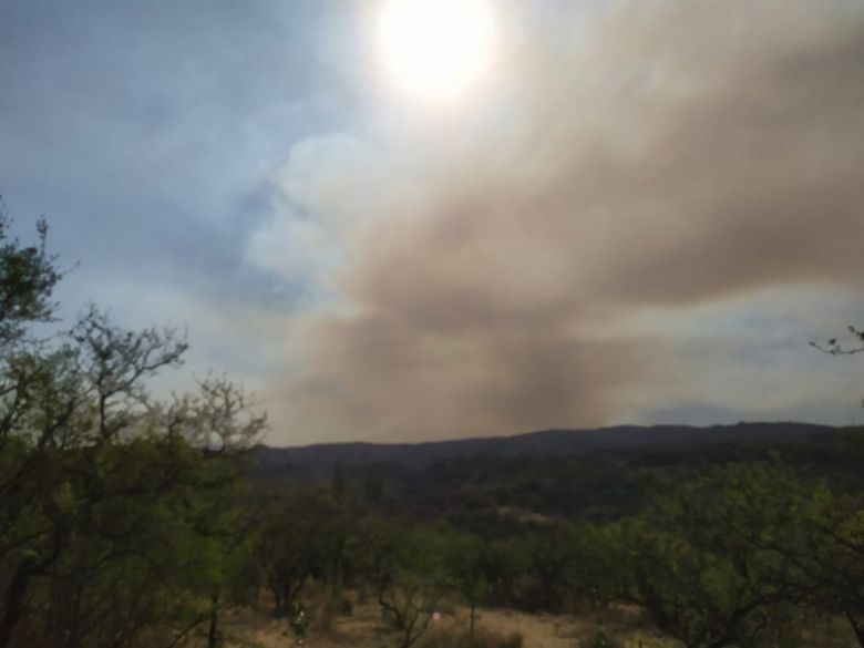 “Alpa Corral está rodeado de negro por los incendios” 