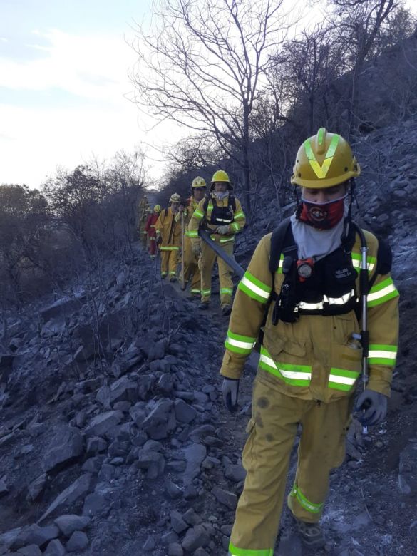 “Alpa Corral está rodeado de negro por los incendios” 