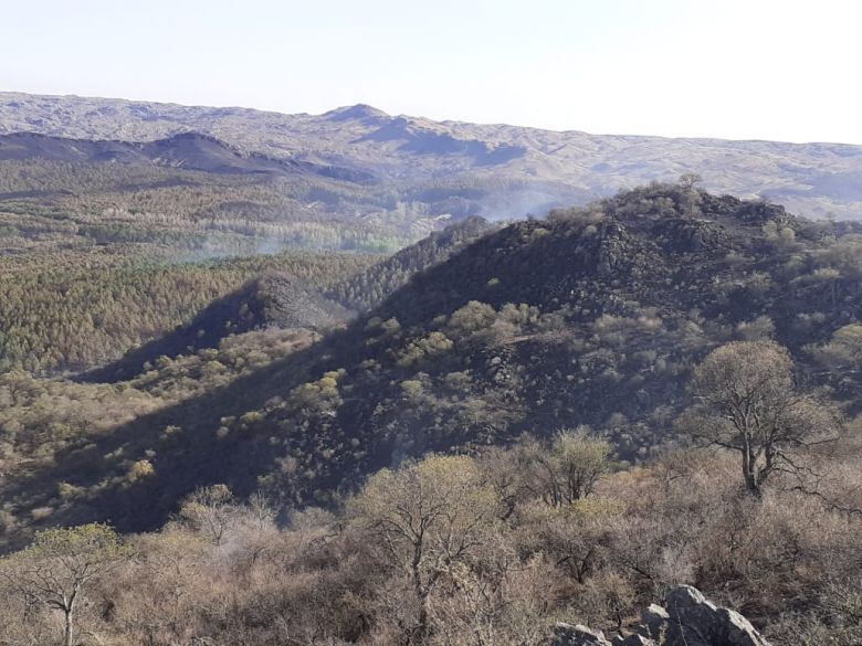 “Alpa Corral está rodeado de negro por los incendios” 