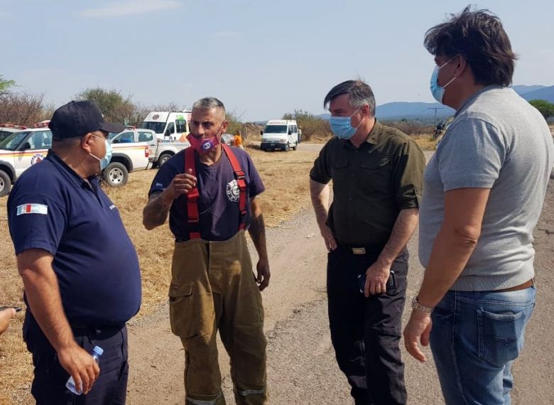 Riesgo de incendios "extremo" en la Provincia para los próximos días