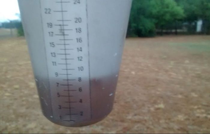 La lluvia llegó y los oyentes nos informan