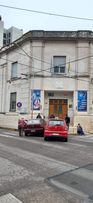 Violento choque en el microcentro de la ciudad