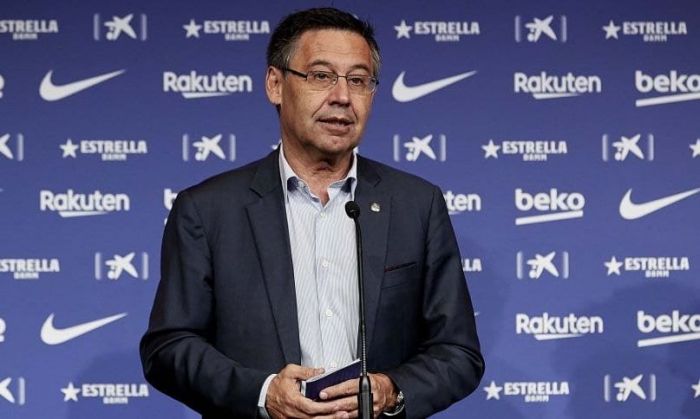 Bartomeu presentó la renuncia a la presidencia del Barcelona